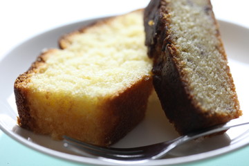 失敗したパウンドケーキ
