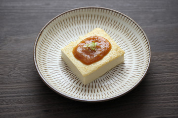 豆腐の味噌田楽