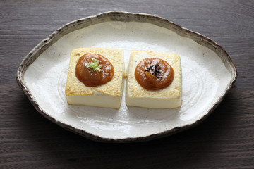 豆腐の味噌田楽