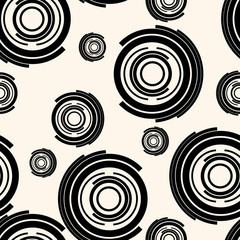 seamless circles pattern background