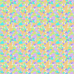 Fototapeta na wymiar pattern con piccoli triangoli colorati