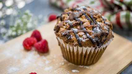 Chocolate Caramel Muffin