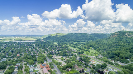 Aerial View of City Landscape