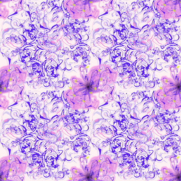 sfondo floreale e astratto