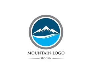 Mountains Logo Template