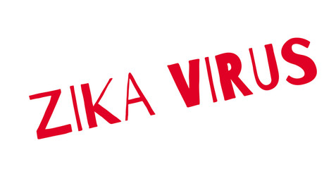 Zika Virus rubber stamp. Grunge design with dust scratches. Effects can be easily removed for a clean, crisp look. Color is easily changed.
