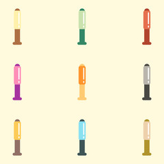 Obraz premium lamp street, electricity industry, modern street light collection