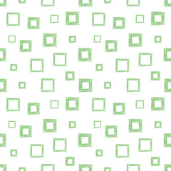 Seamless vector geometrical pattern with rhombus, squares. endless background with hand drawn textured geometric figures. Pastel Graphic illustration Template for wrapping, web backgrounds, wallpaper