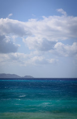 Fototapeta premium The sky with clouds and the sea