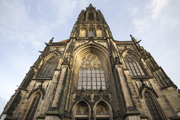 Fototapeta premium a church in muenster germany