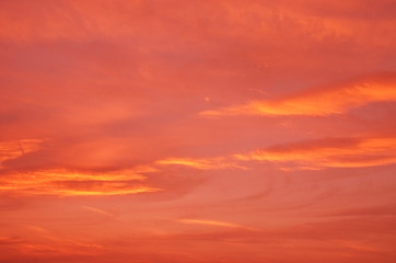 Fototapeta premium 美しいスジ雲