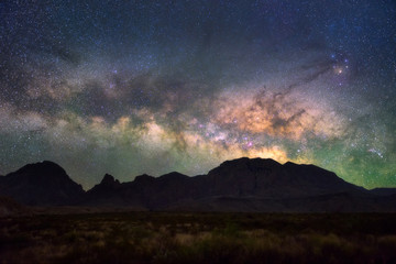 Milky way at Big Bend National Park