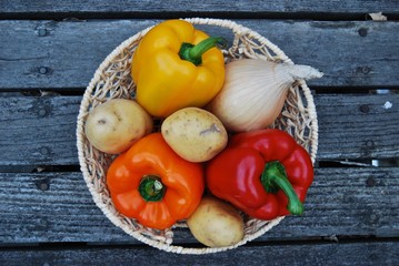 Basket of Vegetables