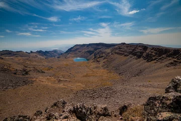 Fotobehang Wildhorse Lake from the Summit of Steens Mountain © Tyler Hulett