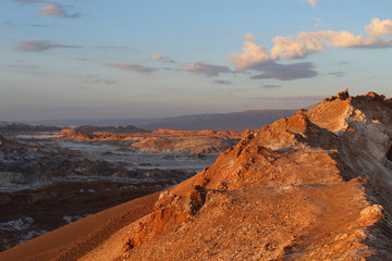 Fototapeta premium Amanecer en el desierto de Atacama