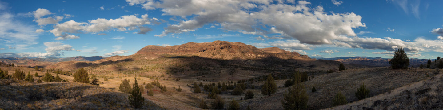 Sutton Mountain Fall Panorama - BLM Wilderness Study Area
