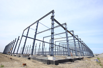 Fototapeta premium The steel structure