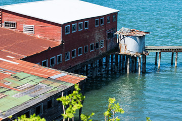 Fototapeta na wymiar Old Cannery