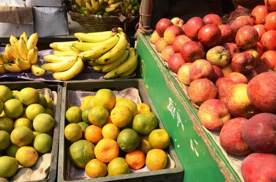 Marché aux fruits et légumes de Chengalpattu (Tamil Nadu-Inde)