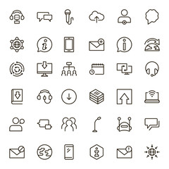 Chat flat icon