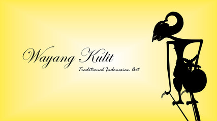 Arjuna - Wayang Kulit Indonesian Traditional Art