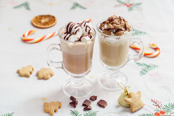 hot chocolate with marshmallow