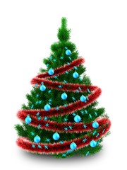 3d Christmas tree