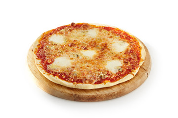 Menu of restaurant on white