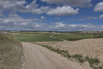 Route dans la campagne. Espagne