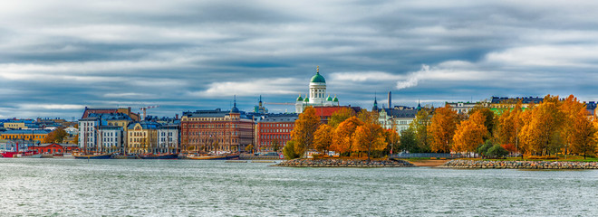 Helsinki city view
