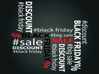 Black Friday Sale Words