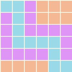 Ceramic kitchen tile of abstract coloring. Colorful kitchen tiles