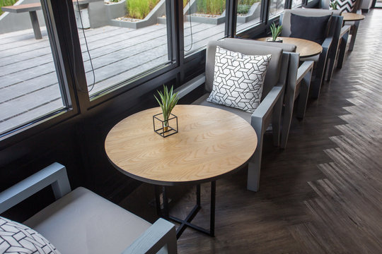 wooden table