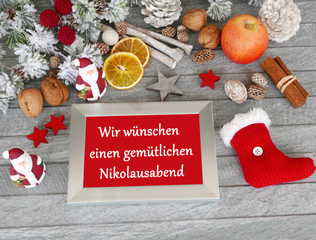 Einen schönen Nikolausabend