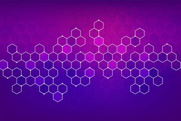 Abstact background with geometric style