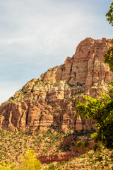 Striated mountain Zion