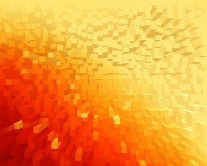 Abstract  golden background computer graphics for design