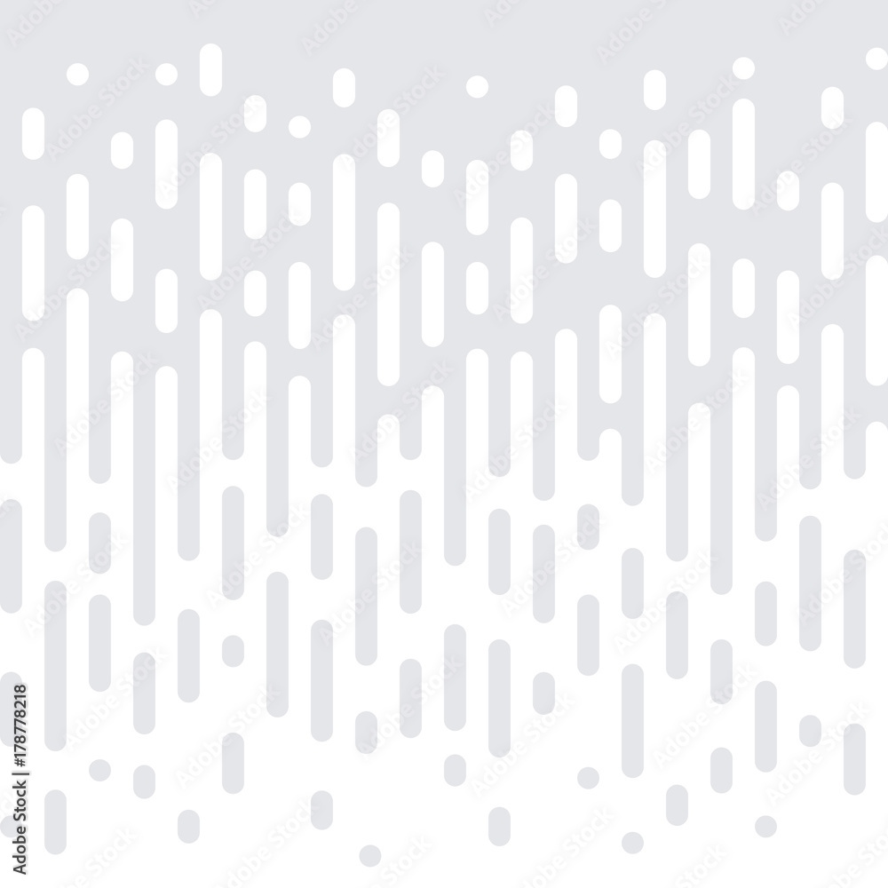 Fototapete White halftone irregular pattern background. Vector seamless abstract minimal gradient with simple trendy graphic textured background effect for decor tile