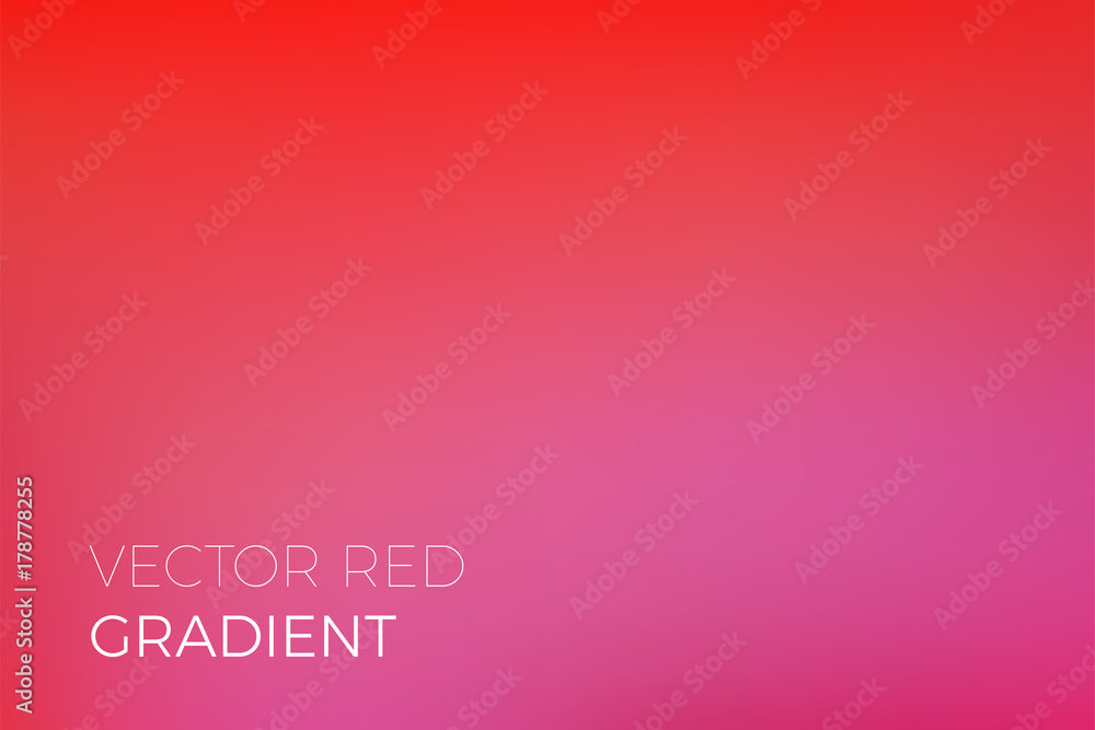 Poster Color gradient background of pink and red. Abstract modern trendy vector soft purple color gradient background with light effect for natural blend backdrop design template