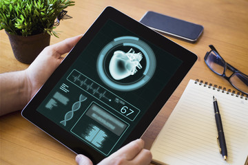 desktop tablet health app