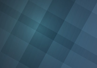 Abstract blue geometric checkered background. Vector Illustration.
