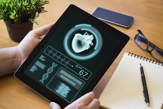 desktop tablet health app