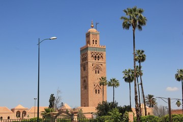 Fototapeta premium Koutoubia mosque in Marrakech, Morocco