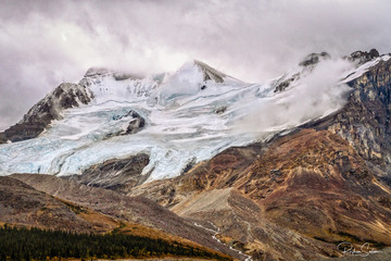 Columbia Ice field glaciers , Alberta , canada