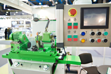 CNC machines in factory