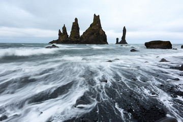 Basalt rock formations 