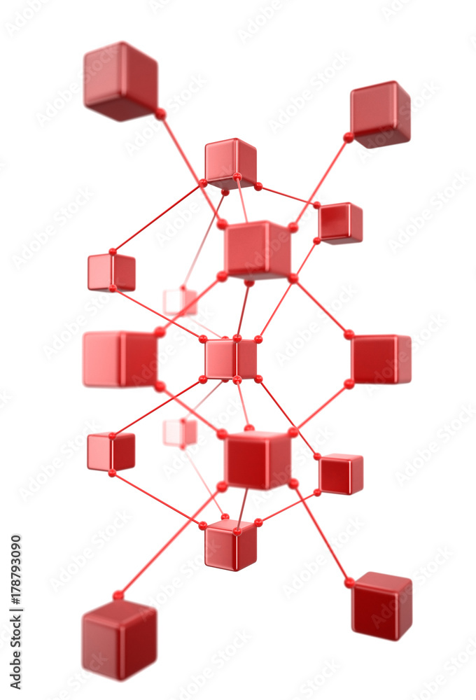 Poster 3d scheme. image with clipping path