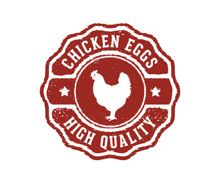 chicken eggs high quality sign label stamp