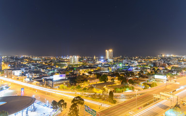 Fototapeta premium Melbourne City at Night