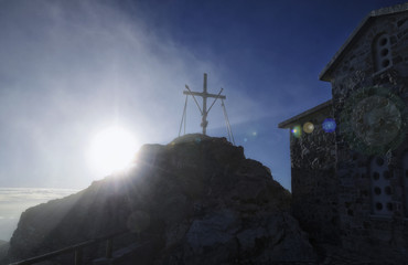 The Church of the Transfiguration on top of Athos